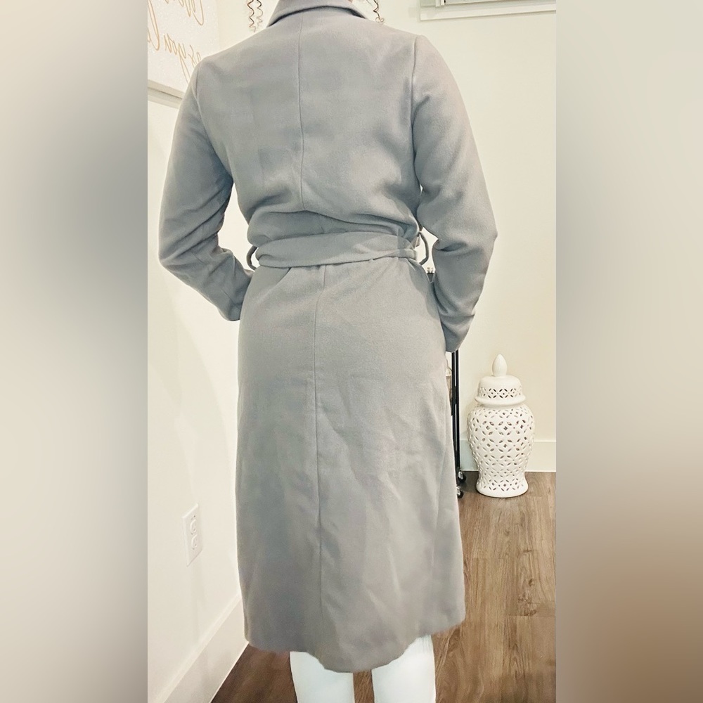 Grey winter coat